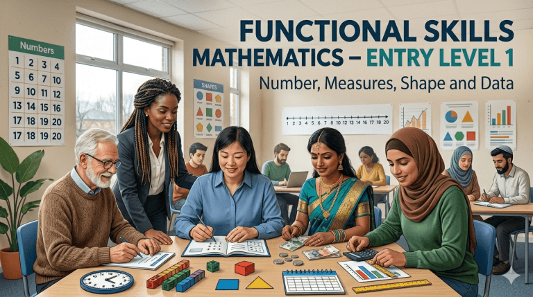 IIFAL Functional Skills Mathematics – Entry Level 1
